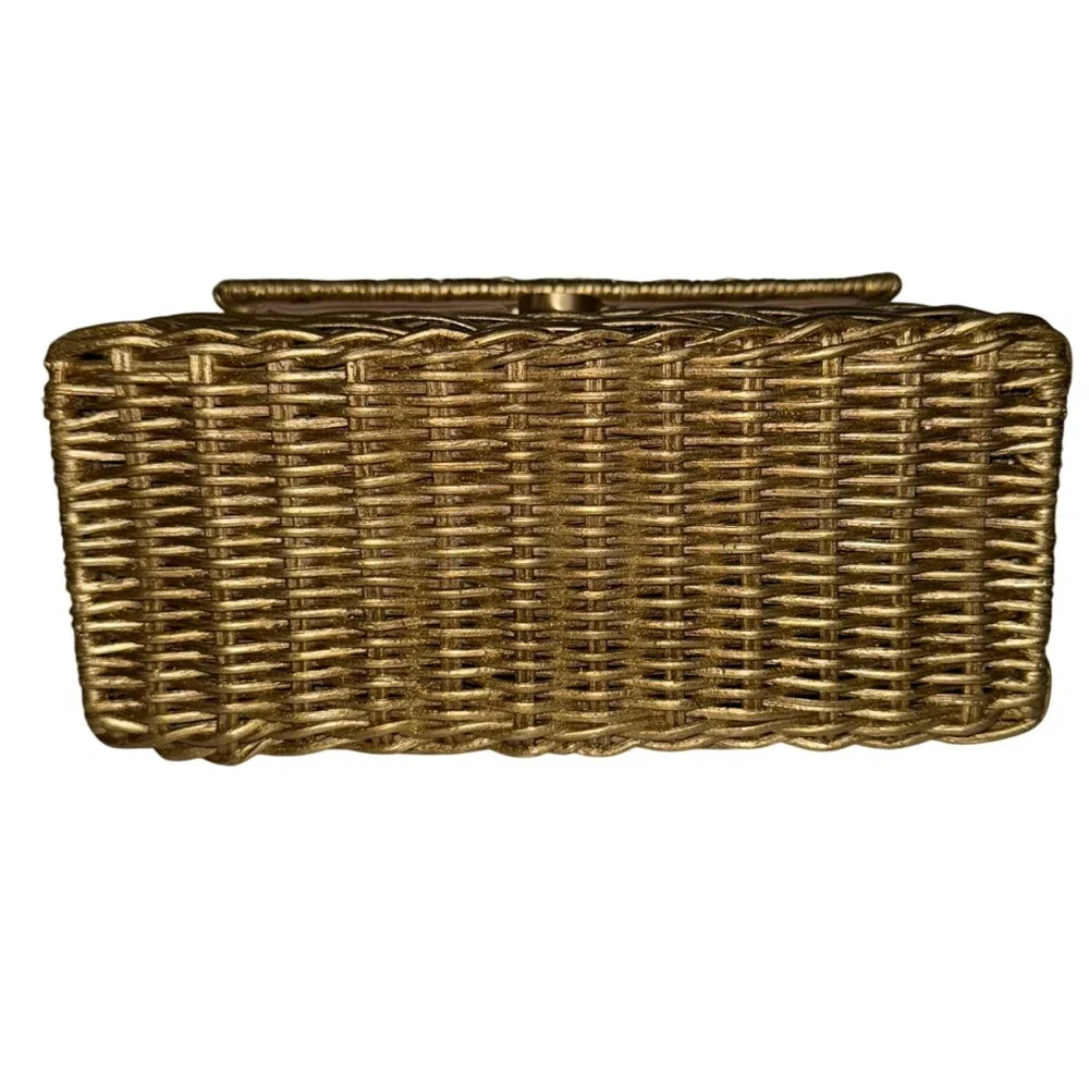 CULT GAIA  Sybil Nano Metallic Woven Crossbody Bag - Picture 6 of 10